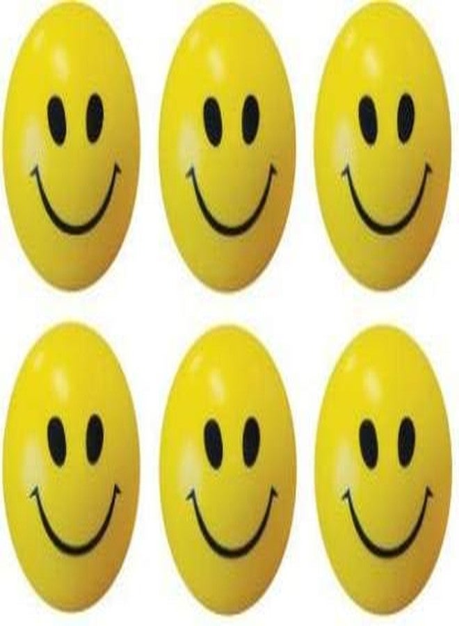 TT Smile - (Set of 6) Smiley Face Squeeze Stress Ball Around The Pool & Beach and Any Playground. - Image 1